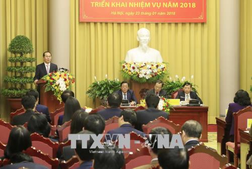 Văn phòng Chủ tịch nước cần tích cực nghiên cứu, ứng dụng văn phòng điện tử ảnh 1
